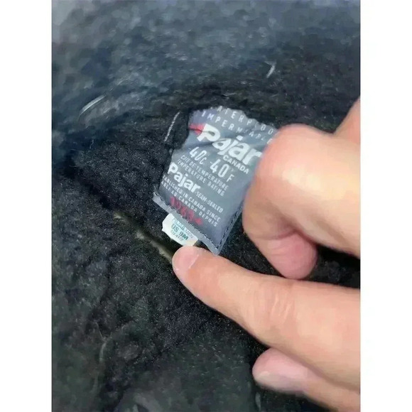 Pajar Men's Leroy Waterproof Black Snow Boots Size 8 Winter Casual - Picture 4 of 8